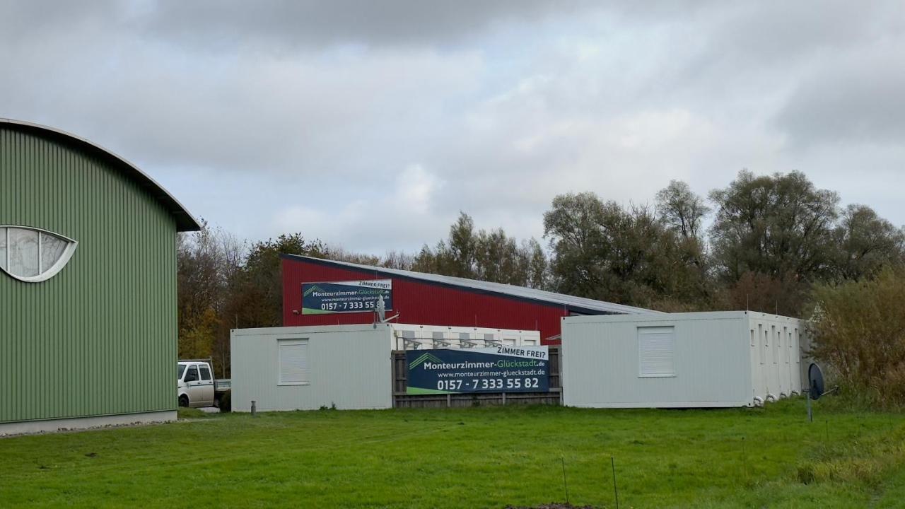 Monteurzimmer Glückstadt Exteriér fotografie